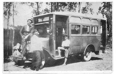 Foto del primer ómnibus